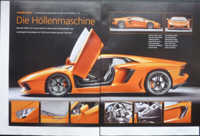 LAMBORGHINI AVENTADOR LP 700-4 in 1-8 von Pocher..... ein Modellbericht #1304f
