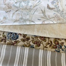 Tessuto floreale francese e lenzuolo canapa Project Bundle per progetti di cucito materiale