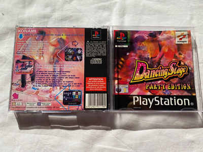 Dancing Stage Party Edition Sony Playstation PSX PS1 PAL Exclusive Englisch CIB