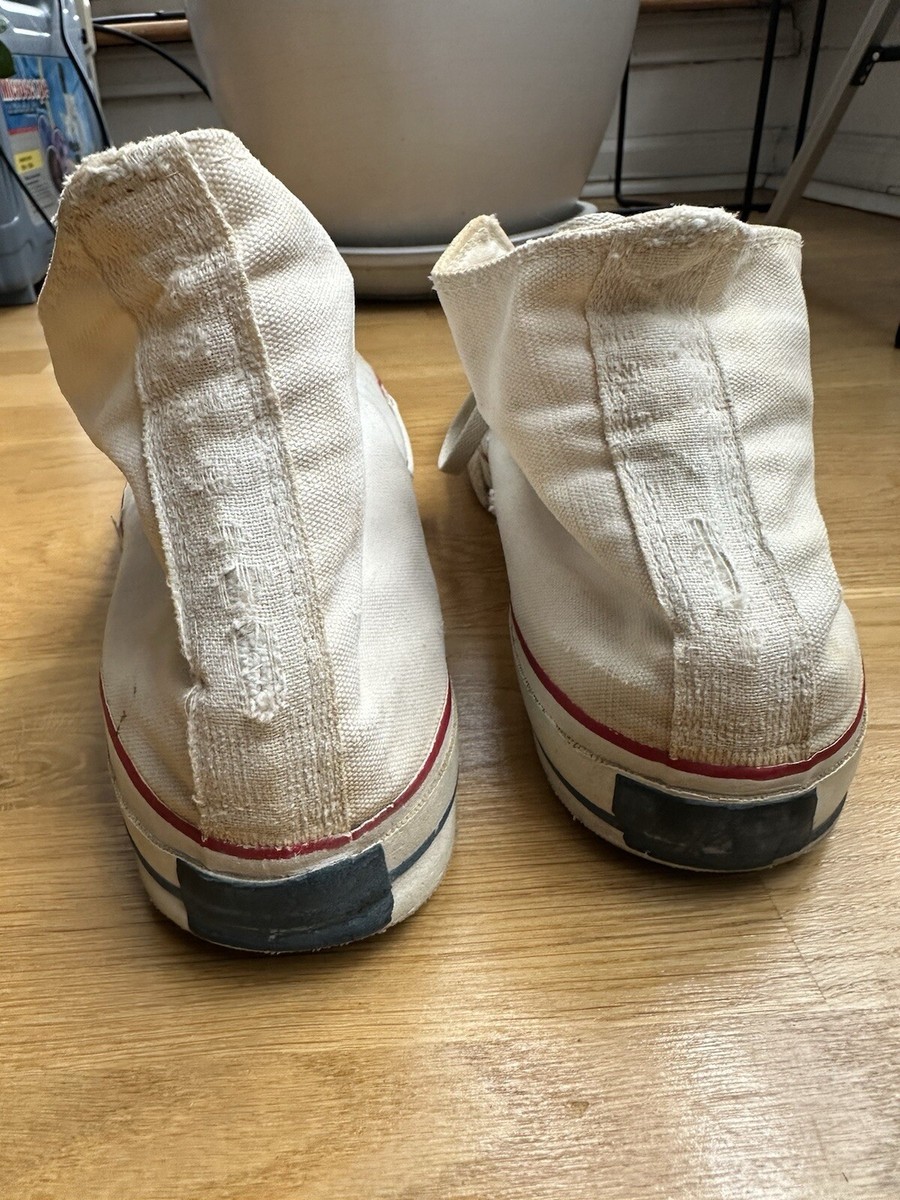 Vintage 1960s Chuck Taylor High All Star Sneakers 11.5 USA