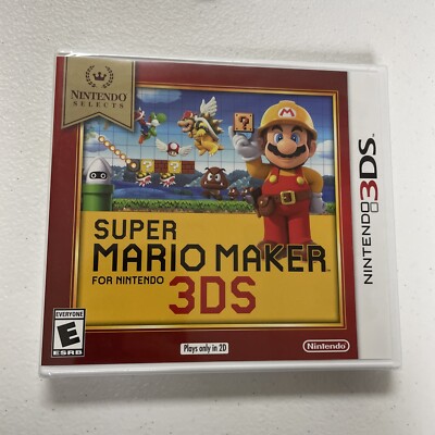 Nintendo Selects Super Mario Maker Nintendo 3DS Brand New Sealed