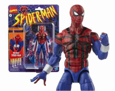 Marvel Legends Retro Collection – Ben Reilly Spider-Man, Figurine Hasbro Neuve