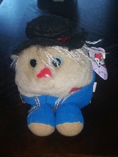 Puffkins Halloween Limited Edition Patches Scarecrow - 6" 1999 Vintage