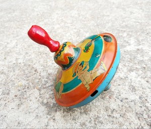 1930s Vintage Rare Mechanical Wooden 