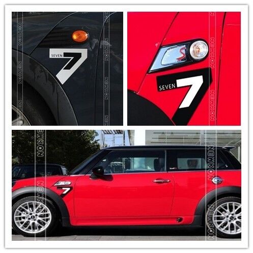 For All Mini Cooper Seven Text Style Side Scuttles Trim For All Mini Cooper Seven Text Style Side Scuttles Trim