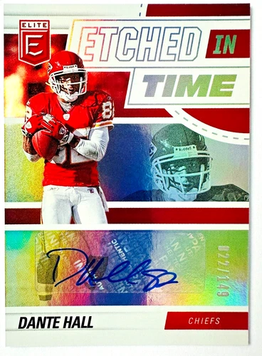 2022 Panini Donruss Elite Dante Hall #ET-DH