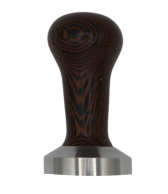 Espresso Tamper Wenge Wood 49,7 mm For ROK Coffee Maker , Barista Tamper