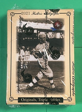 2021 HISTORIC AUTOGRAPHS ORGINALS, TRIPLE FOLDER FACTORY SEALED ORIGINAL T206s