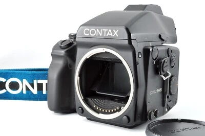 CONTAX 645 AE Finder MF-1 + 120/220 Film Back MFB-1 Medium Format Camera Strap - Photo 1/4