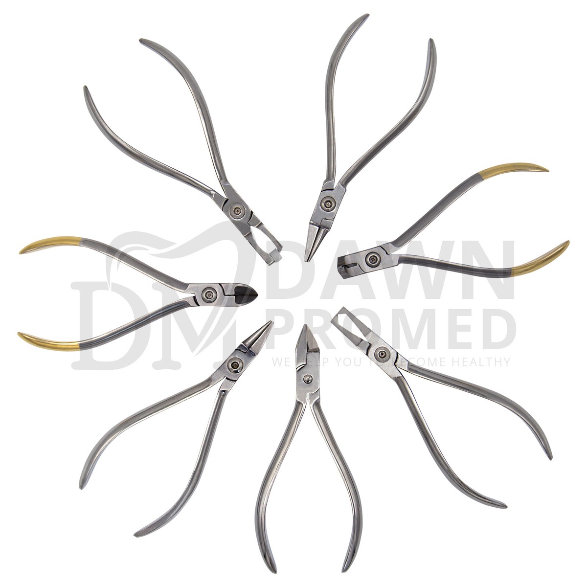 10 Misuratori Altezza Ortodonzia Boone Gauge In Alluminio PREMIUM INSTRUMENTS