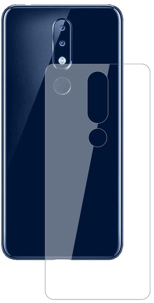 Schutzfolie FüR Nokia 5.1 Plus RüCkseite Anti-Shock Klar 9H Display Folie Dipos-image