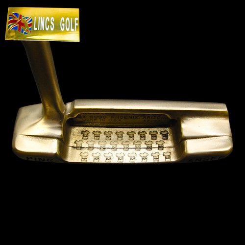 Custom Milled Popeye Cartoon Themed Ping Anser Putter 88.5cm Genuine Leather HC - Picture 6 of 12