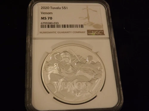 2020  $1         VENOM      NGC MS 70