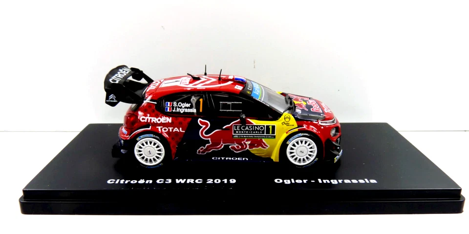 DIE CAST Citroën C3 2019 Ogier - Ingrassia #1 SCALA 1/43-RMX5 - Immagine 2 di 3