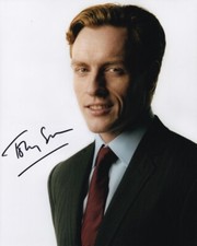TOBY STEPHENS signed Autogramm 20x25cm JAMES BOND in Person autograph COA