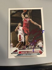Justin Champagnie SIGNED Topps G League