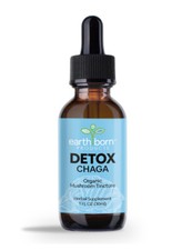 Detox   Organic Chaga Mushroom Tincture, 1 oz bottle 30 servings 