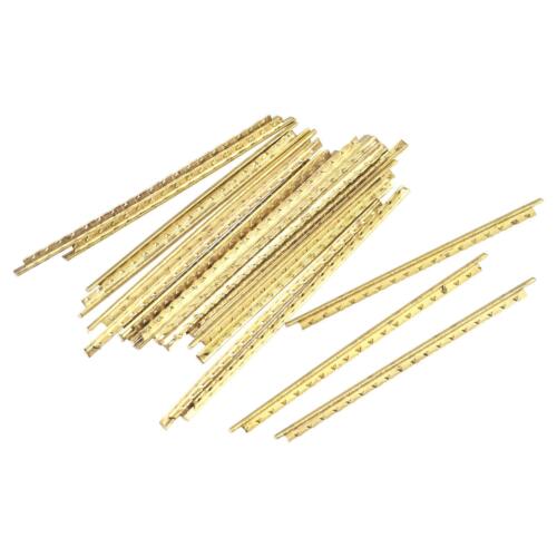 Classical Guitar Fret Wire Guitar Fretboard 19 Fret 2.2mm Gold Tone, Pack of 38 - Picture 1 of 5