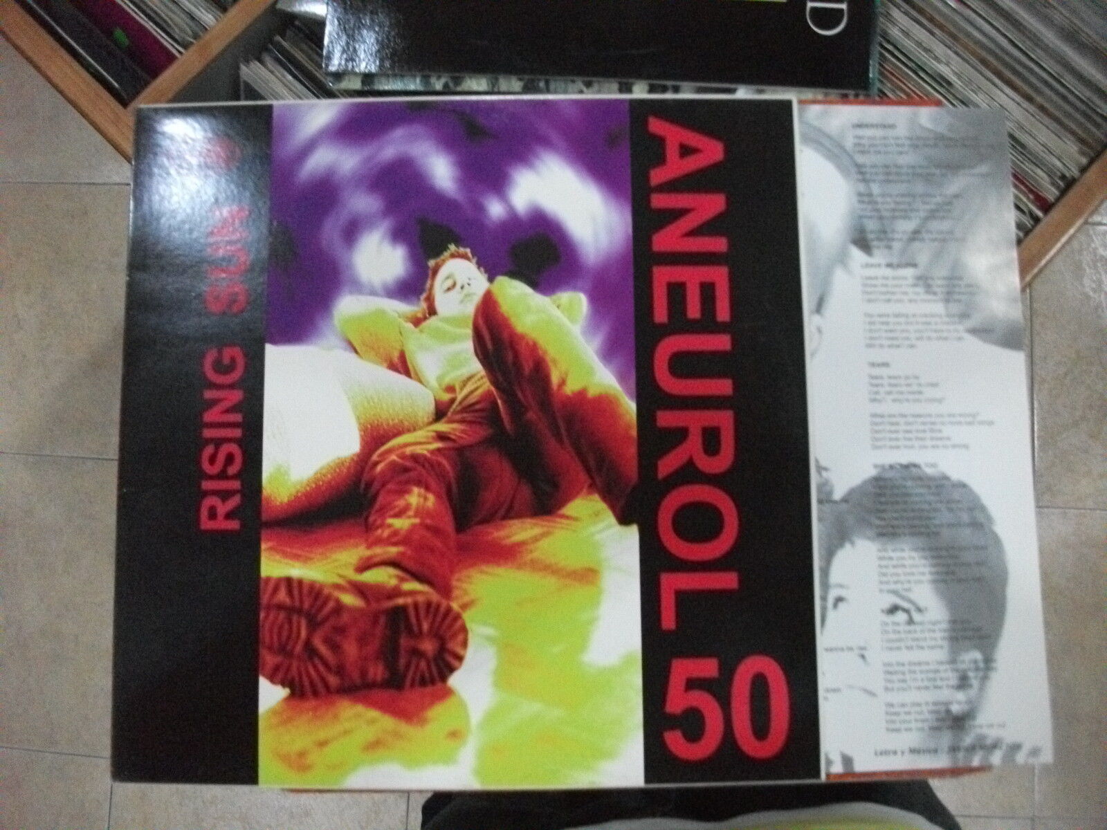 ANEUROL 50 ' RISING SUN ' LP MINT ANIMAL RECORDS - KILLER...