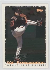 1995 Topps Cyberstats Sid Fernandez #296