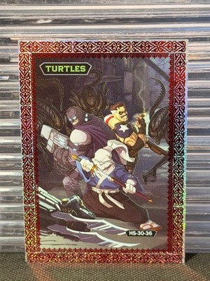Usagi Yojimbo Comedian Watchmen Aliens Predator Custom Holo Card TMNT Crossover