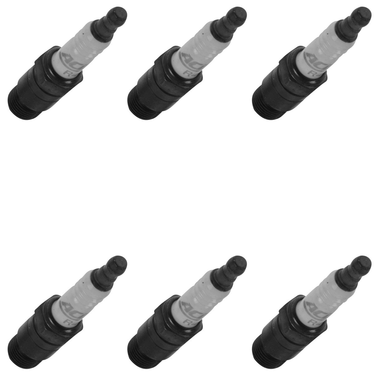 AC Delco R44T Spark Plug Set of 6 for Chevy GMC Pontiac New
