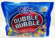 Dubble Bubble Original 16oz Double Bubble Gum Chewing  one pound bag