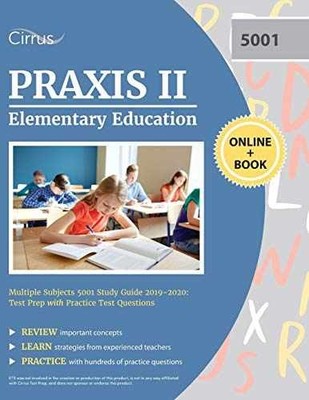 Praxis II Elementary - Paperback, by Cirrus Teacher Certification - Very Good q