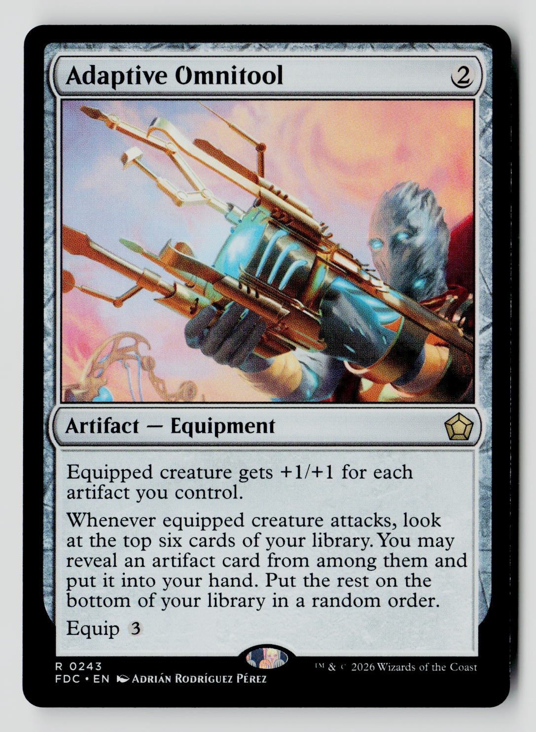 Adaptive Omnitool 243 Rare FDC MTG NM