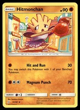 Hitmonchan 74/181 Uncommon Team Up Pokemon Lightly Played