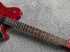 Fender Jim Adkins JA-90 thinline Telecaster electric guitar custom P90 Crimson