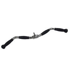 Body-Solid Tools MB229RG - Revolving Curl Bar rubber grip 