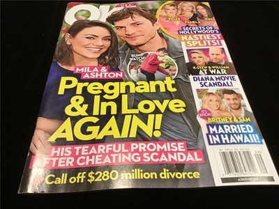 OK Magazine February 28, 2022 Mila & Ashton Pregnant & in Love Again!