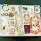 All Vtg Quality Costume Jewelry Lot Some Pieces Marked Trifari, Monet, Coro, BSK — photo 1