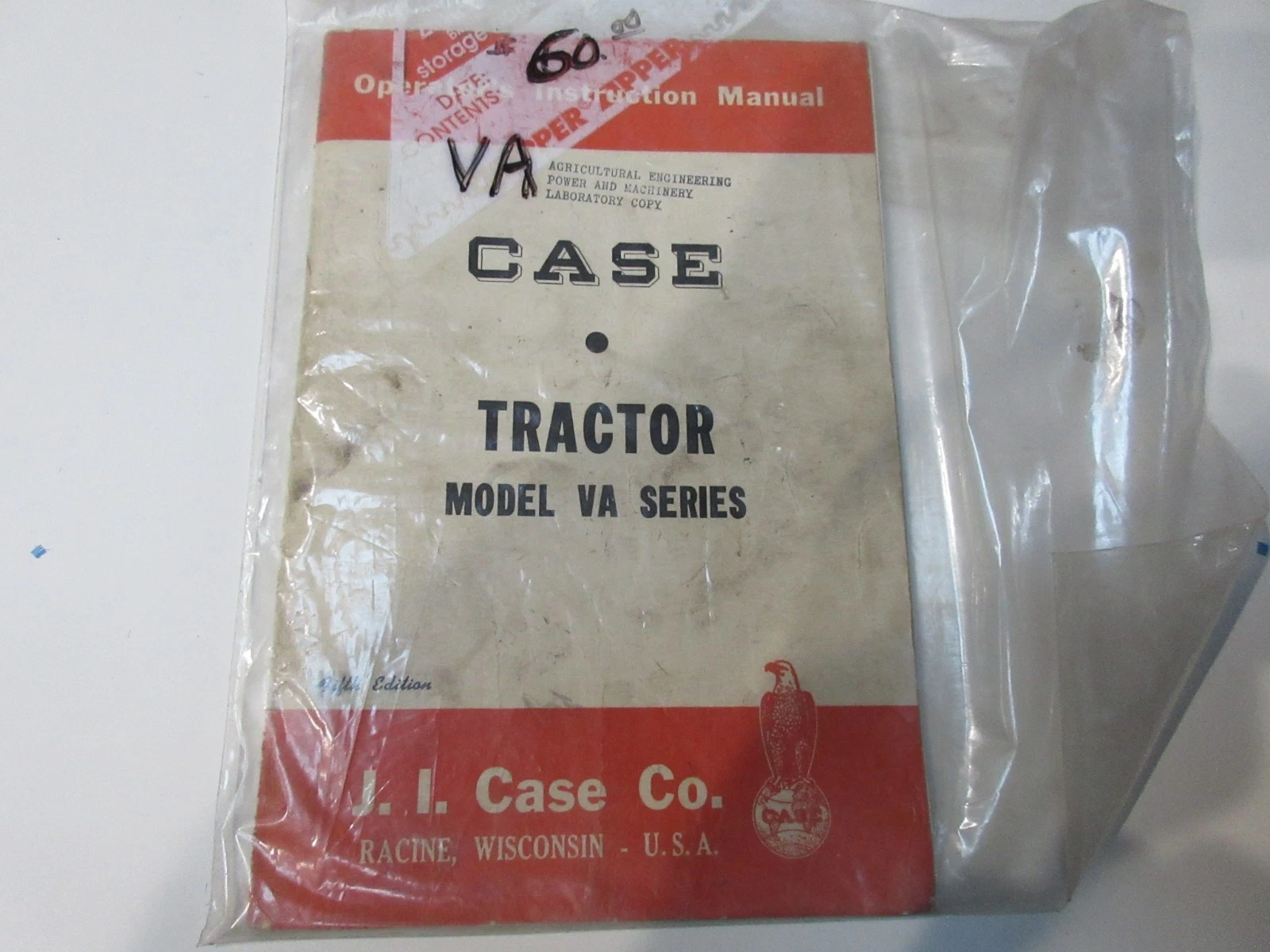 Case VA Series Tractor Manual