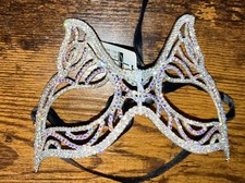Rhinestone Masquerade Halloween Mask NEW