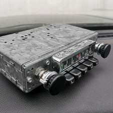 Autoradio Blaupunkt Frankfurt 1972 Porsche 911 912 mascherina cromata auto d'epoca - testata