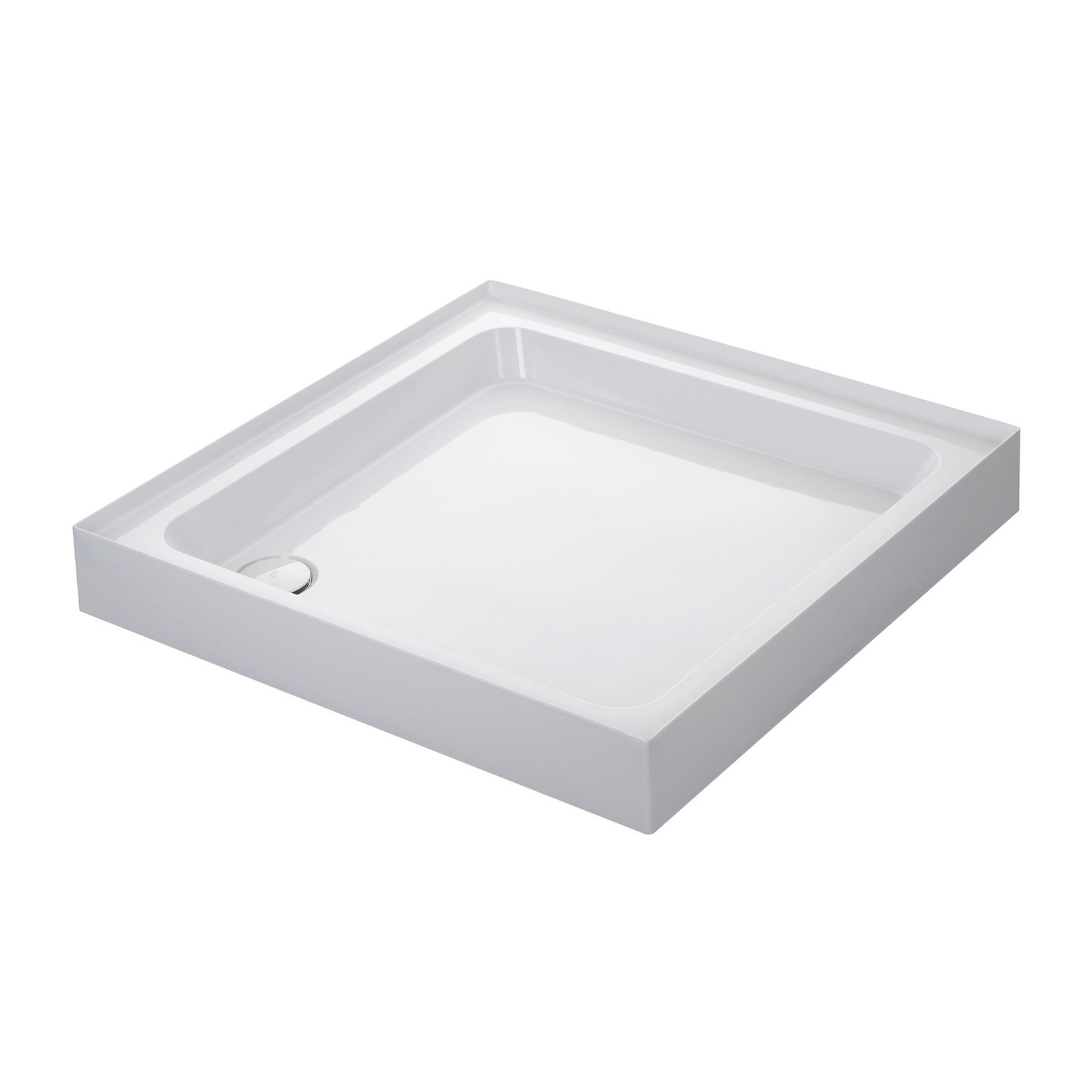 Mira Flight Shower Tray Square Deep Profile 4 Upstands Stone Waste 760 x 760mm