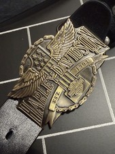 Harley-Davidson belt buckle With Black Belt
