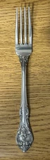 Gorham KING Edward Sterling Silver Place Size Dinner Fork  7 1/2" No Monogram