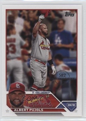 2023 Topps Complete Set 582 Montgomery Club Albert Pujols #5 z7j