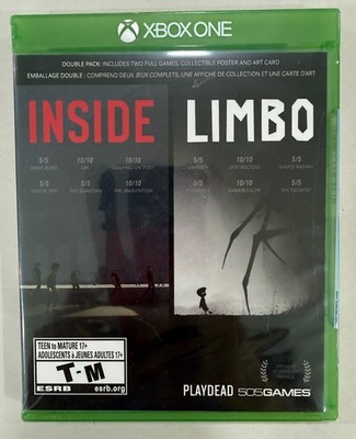 Inside | Limbo - Xbox One - Brand New - Factory Sealed - NIB