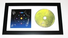 COLDPLAY BAND SIGNED FRAMED MUSIC OF THE SPHERES CD ALBUM COA CHRIS MARTIN