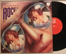The Rockets Lp Back Talk On Elektra - Vg / Vg 