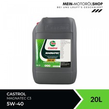 Castrol Magnatec 5W-40 C3 Fiat Mercedes BMW ACEA C3 Motoröl 20 Liter