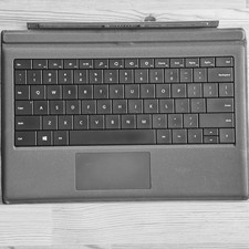 Genuine Microsoft Surface Pro 3 4 5 6 7 Black Type Cover Keyboard 1644/1709 