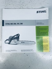 Stihl MS290 MS310 MS390 Chainsaw Instruction Owner's Manual