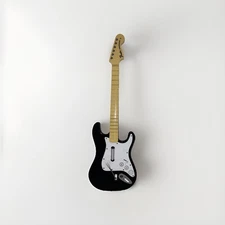 Rock Band Guitar PS2 PS3 Fender Stratocaster Wireless 822151 No Dongle Black