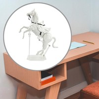 Realistische Simulation Eines Pferdefigurmodells Mit Beweglichen Gelenken,