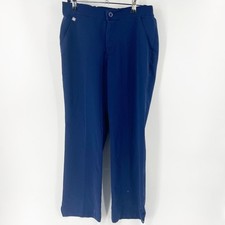 FIGS NAVY TROUSER STYLE SCRUBS WITH POCKETS SIZE SMALL